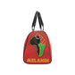 Peace Love Melanin - Red Travel Bag