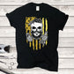 Barber Skull Flag DTF Transfer