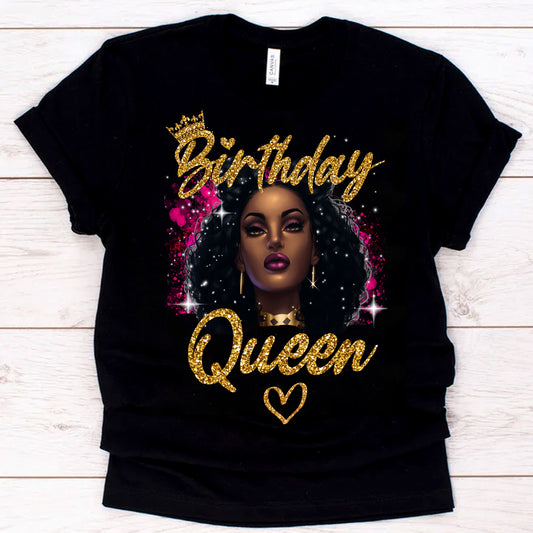 Birthday Queen DTF Transfer
