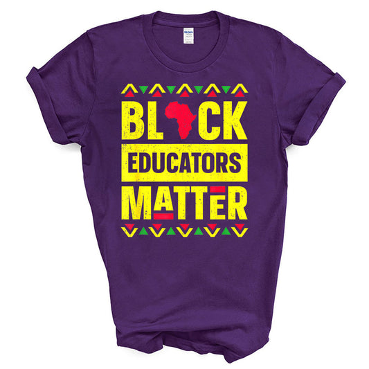 Black Educators Matter Africa DTF Transfer