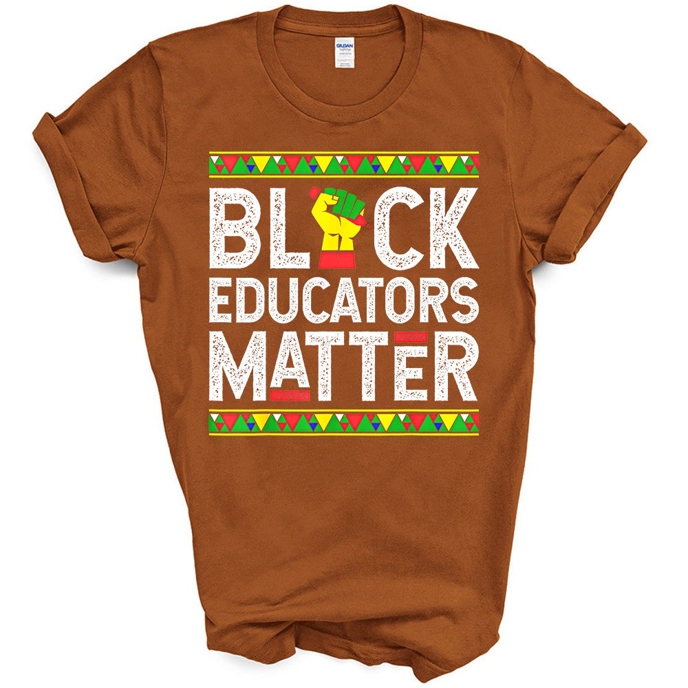 Black Educators Matter Fist DTF Transfer