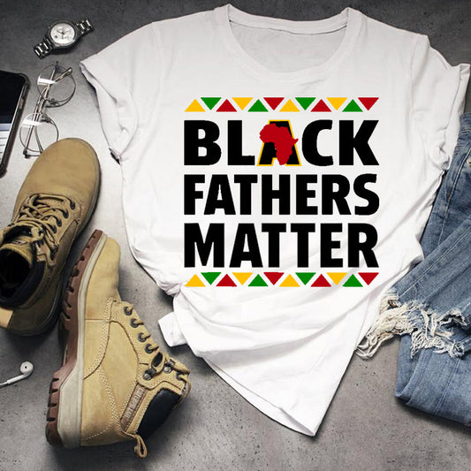 Black Fathers Matter Sublimation Transfer