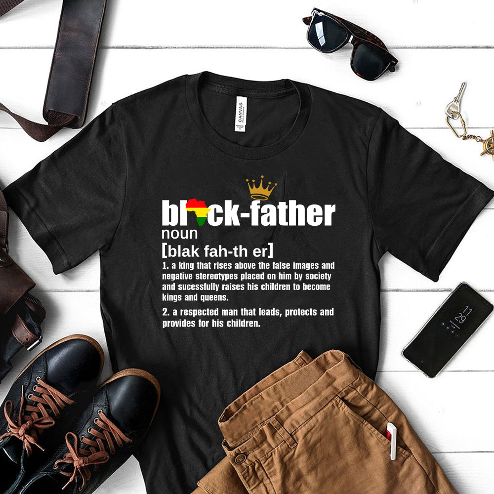 Black Father Definition DTF Transfer