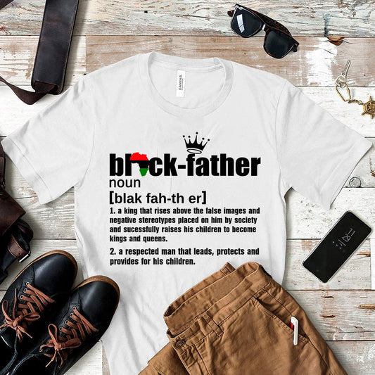 Black Father Definition Sublimation Transfer
