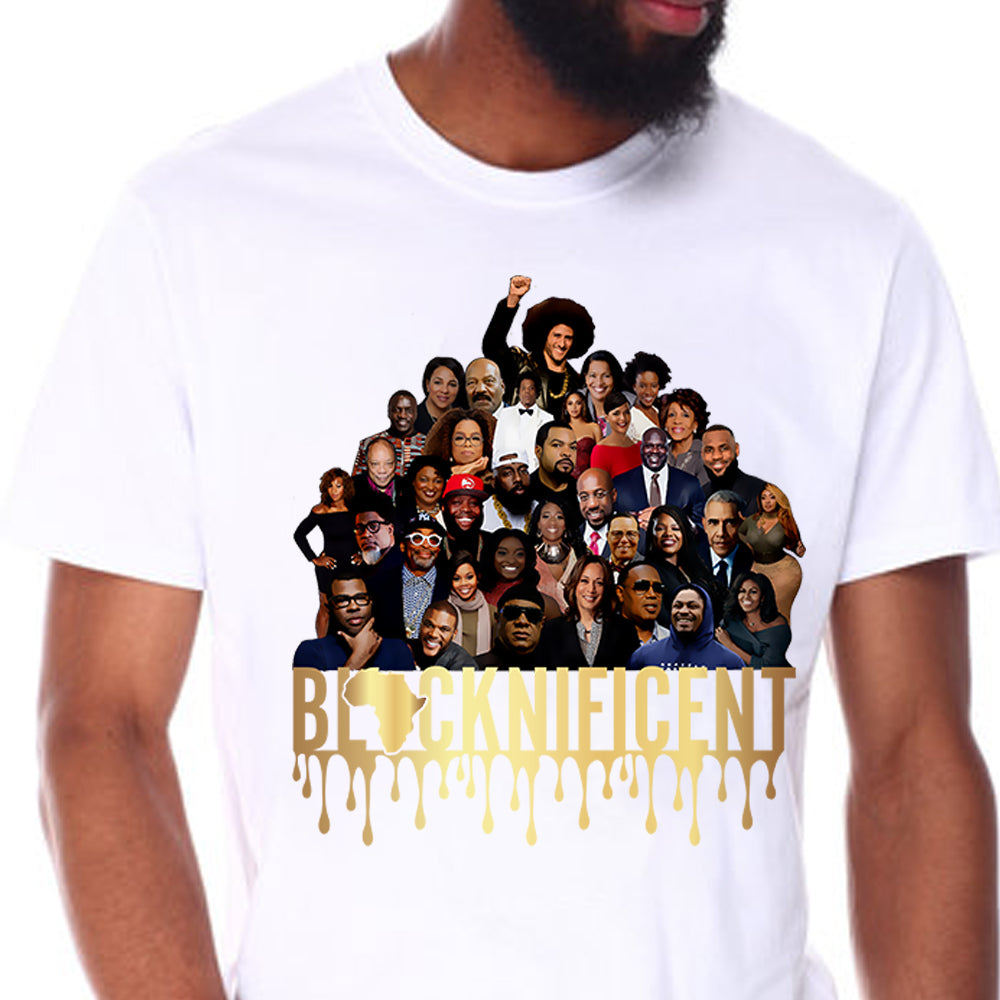 Blacknificent History Sublimation Transfer