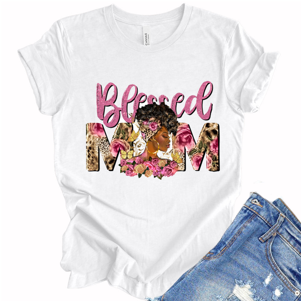Blessed Mom Sublimation Transfer