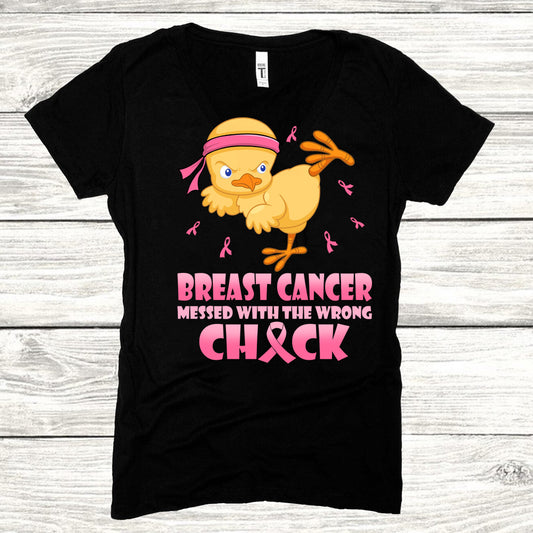Wrong Chick Breast Cancer DTF Transfer