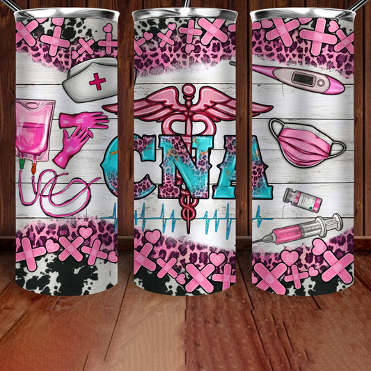 CNA 20 oz UV DTF Tumbler Full Wrap