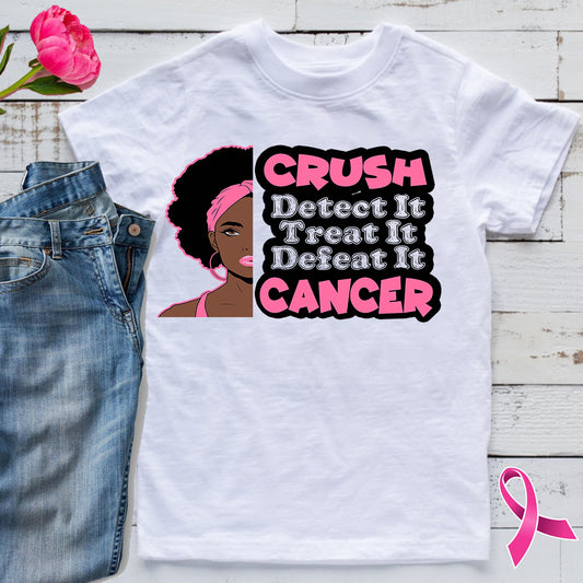 Crush Cancer DTF Transfer