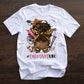 #CaregiverLife Afro Messy Bun Sublimation Transfer