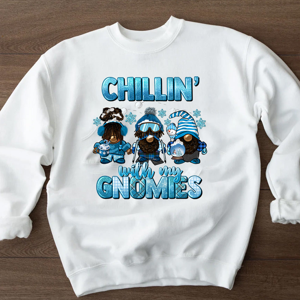 Chillin with My Gnomies Sublimation Transfer
