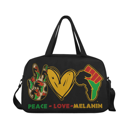 Peace Love Melanin Weekend Handbag