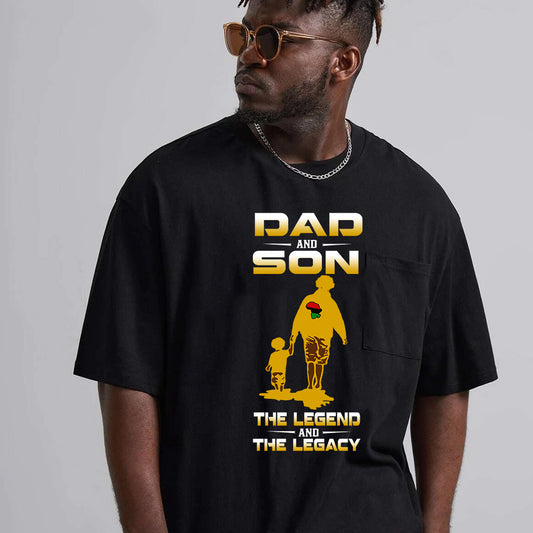 Dad and Son DTF Transfer