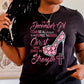 December Girl Pink Shoe DTF Transfer