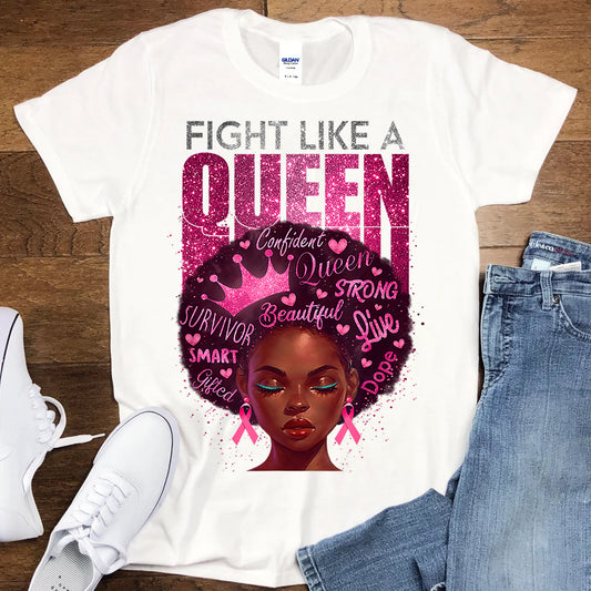 Fight Like a Queen DTF Transfer