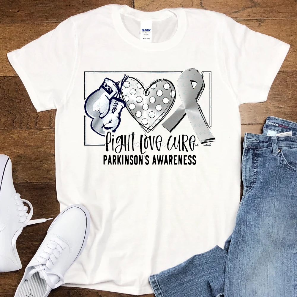 Fight Love Cure DTF Transfer