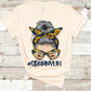#GrannyLife Messy Bun Sublimation Transfer