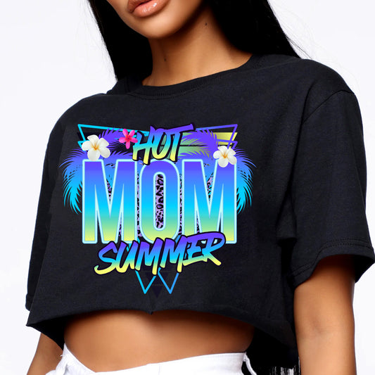 Hot Mom Summer DTF Transfer