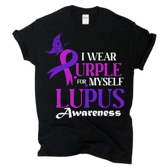 I Wear Purple DTF Transfer