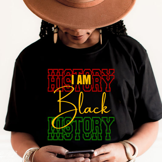 I AM Black History PNG Only