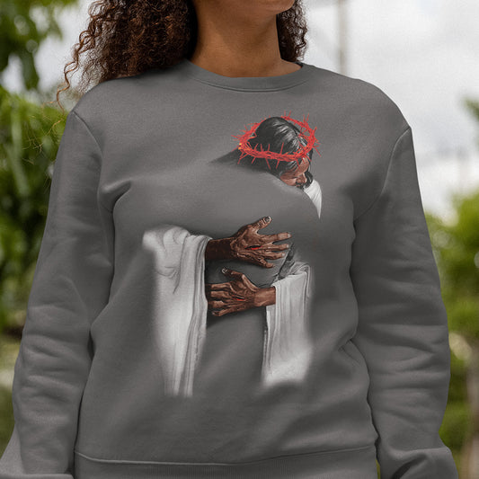 Jesus Hug DTF Transfer