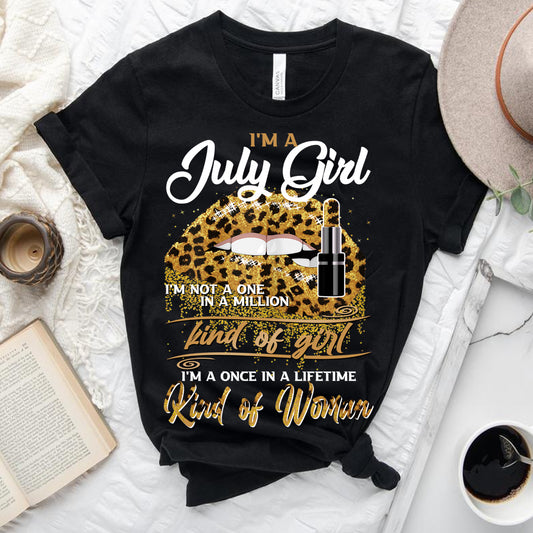 July Girl Cheetah Lipstick DTF Transfer