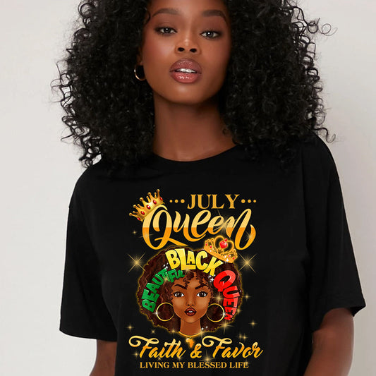 July Queen Faith Favor DTF Transfer