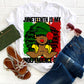 Juneteenth FroSista DTF Transfer - black