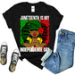 Juneteenth FroSista DTF Transfer - white