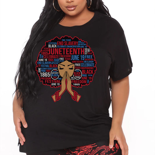 Juneteenth Praying Hands DTF Transfer