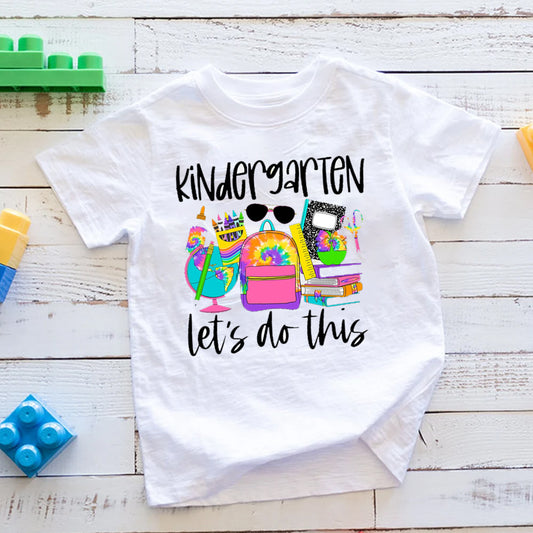 Kindergarten Lets Do This DTF Transfer