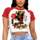 Living Freeish Girl DTF Transfer - bantu