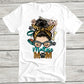 Maltese Mom Brunette Sublimation Transfer