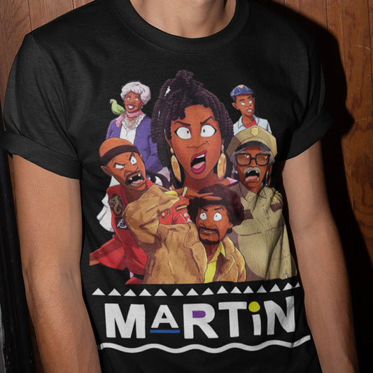 Martin Characters DTF Transfer