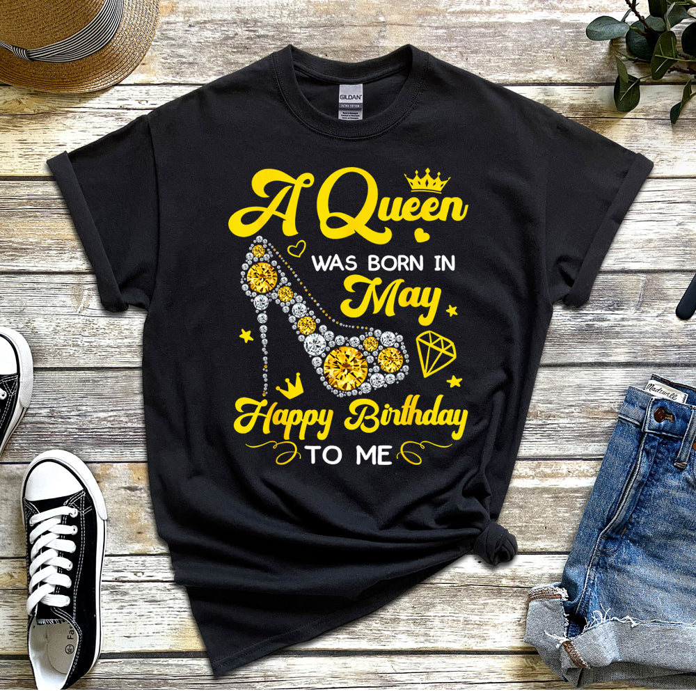 A Queen Born In May DTF Transfer