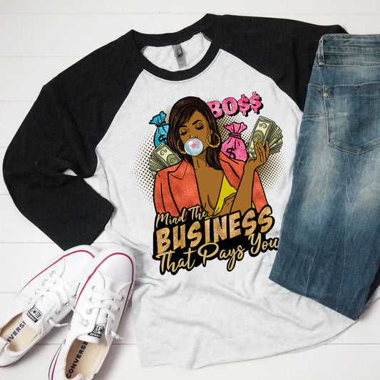 Mind the Business DTF Transfer