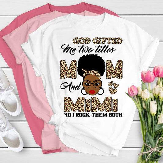 Mom and MiMi Titles DTF Transfer