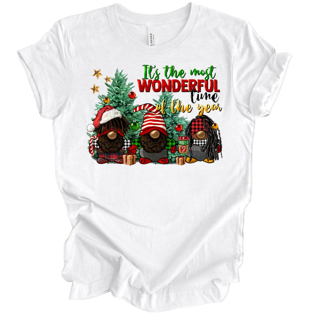Most Wonderful Time Gnomies Sublimation Transfer