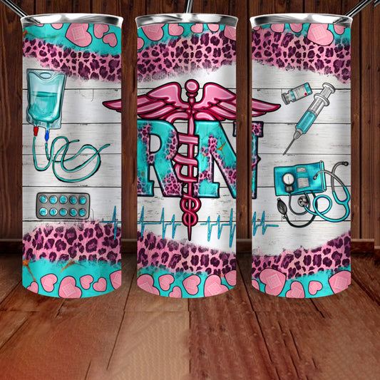 RN 20 oz UV DTF Tumbler Full Wrap