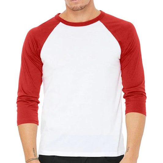 Wholesale Bella Canvas Raglan 3/4 Sleeve Tee Singles