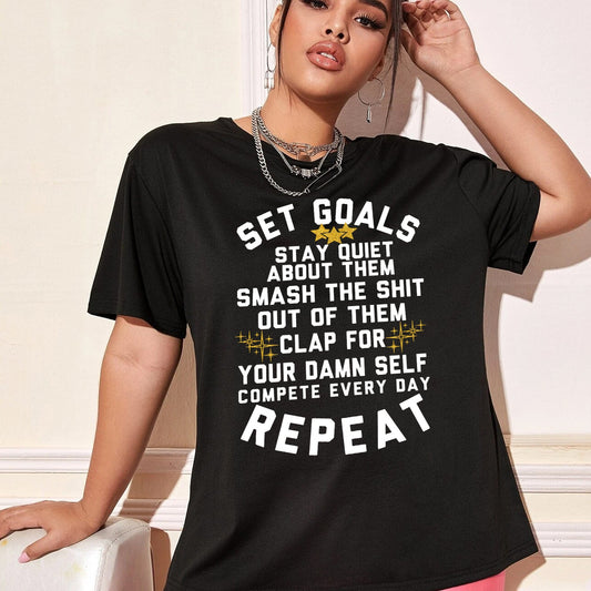 Set Goals DTF Transfer