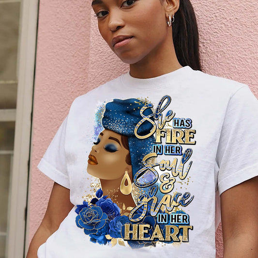 Soul and Grace DTF Transfer - blue