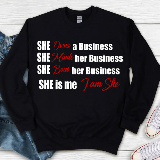 She Minds Her Business DTF Transfer