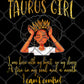 Taurus Girl DTF Transfer