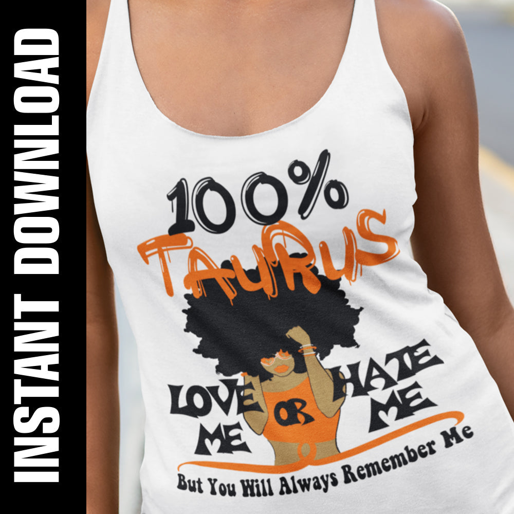 100% Taurus PNG SVG
