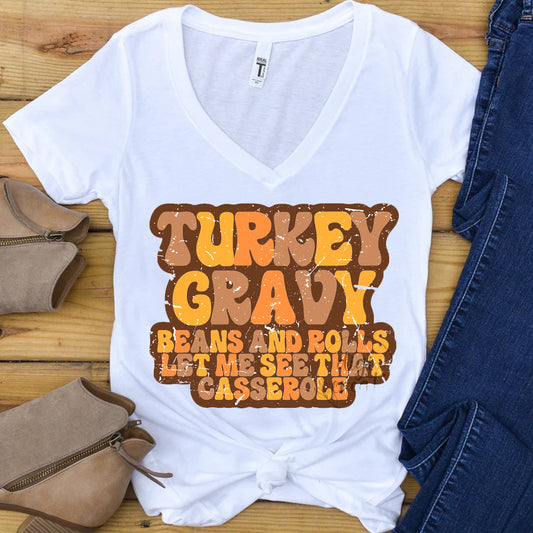 Turkey Gravy Sublimation Transfer
