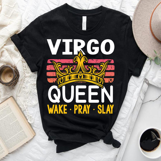 Virgo Wake Pray Slay DTF Transfer