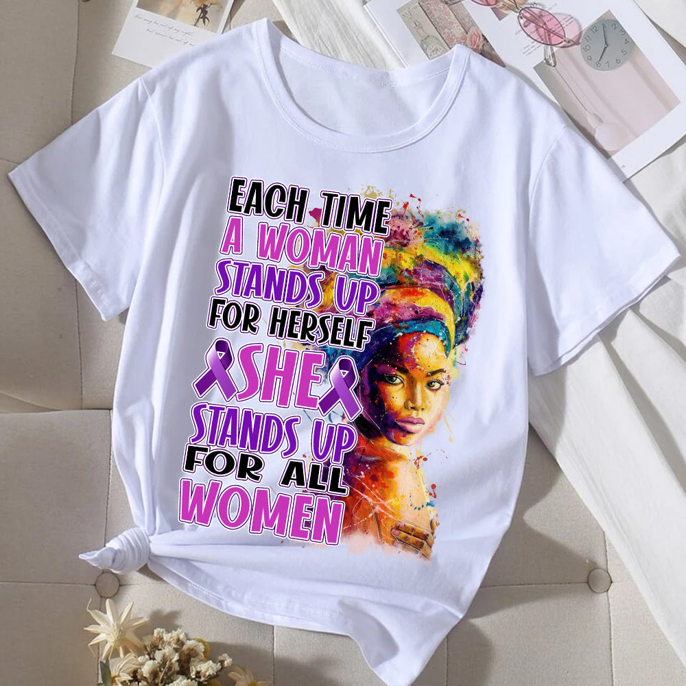 Woman Stands Up Sublimation Transfer