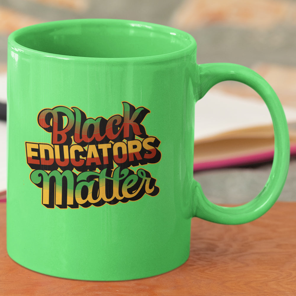 Black Educators Matter Mug UV DTF Stickers
