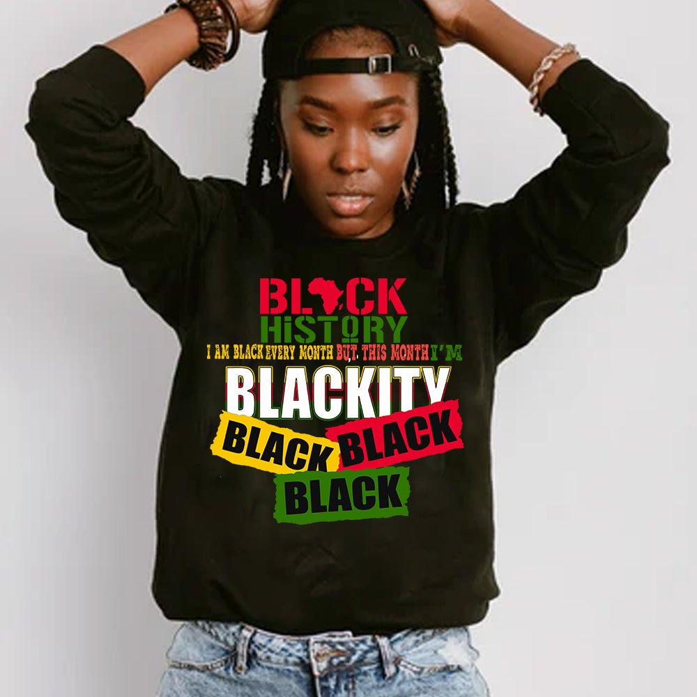 Blackity Black Black DTF Transfer